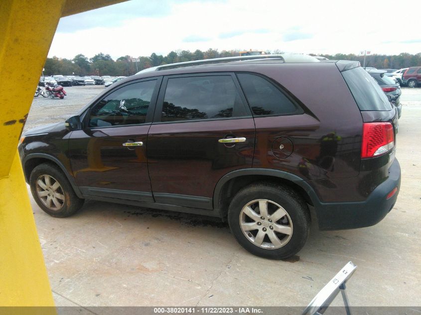 2011 Kia Sorento Lx V6 VIN: 5XYKT4A26BG119417 Lot: 38020141