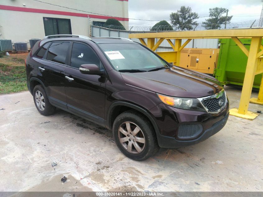 2011 Kia Sorento Lx V6 VIN: 5XYKT4A26BG119417 Lot: 38020141