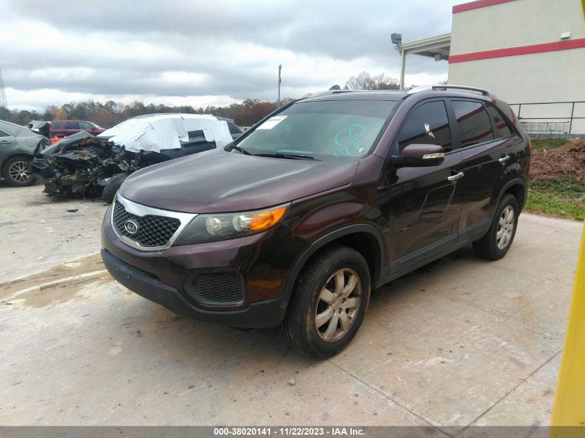 2011 Kia Sorento Lx V6 VIN: 5XYKT4A26BG119417 Lot: 38020141