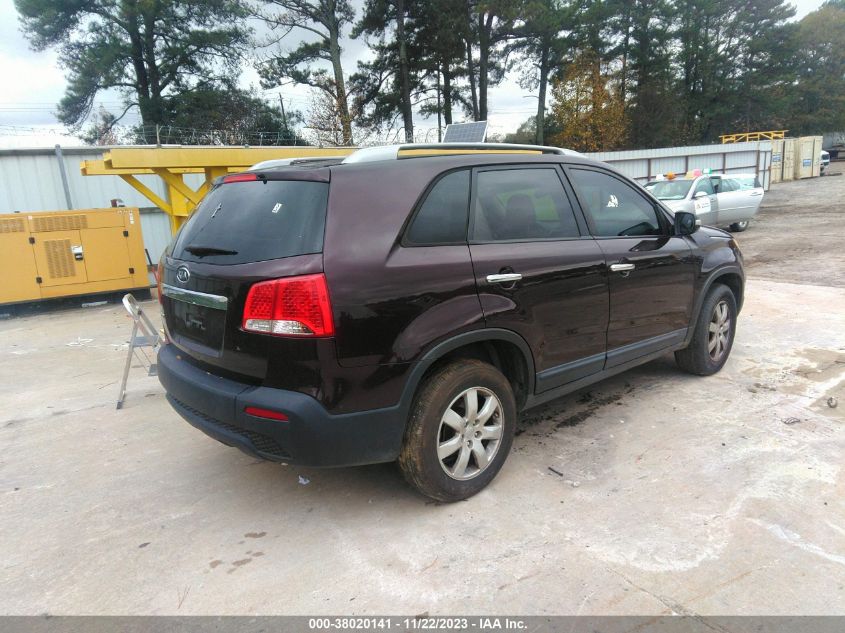 2011 Kia Sorento Lx V6 VIN: 5XYKT4A26BG119417 Lot: 38020141