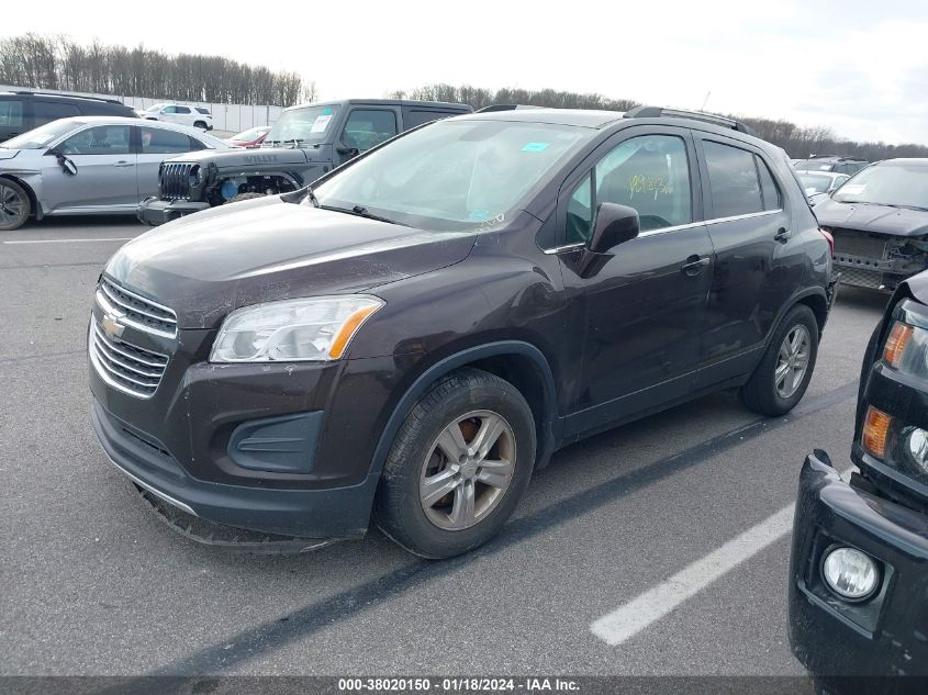 2016 Chevrolet Trax Lt VIN: KL7CJLSB0GB607375 Lot: 38020150