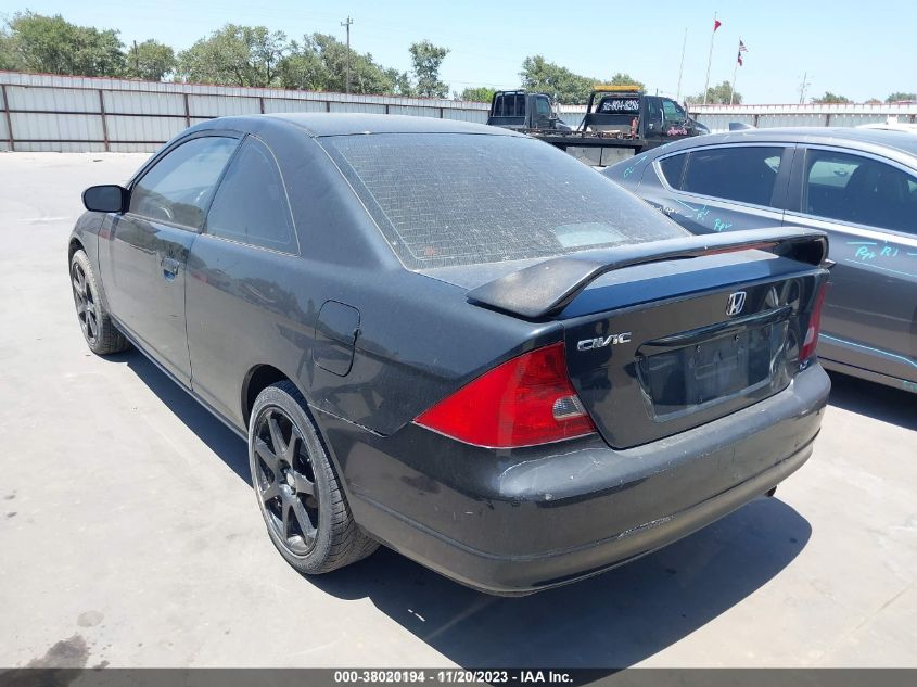 2001 Honda Civic Lx VIN: 1HGEM22541L097431 Lot: 38020194