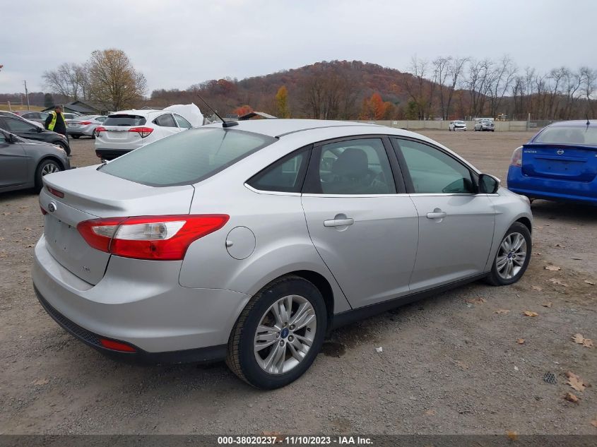 2012 Ford Focus Sel VIN: 1FAHP3H27CL454311 Lot: 38020237