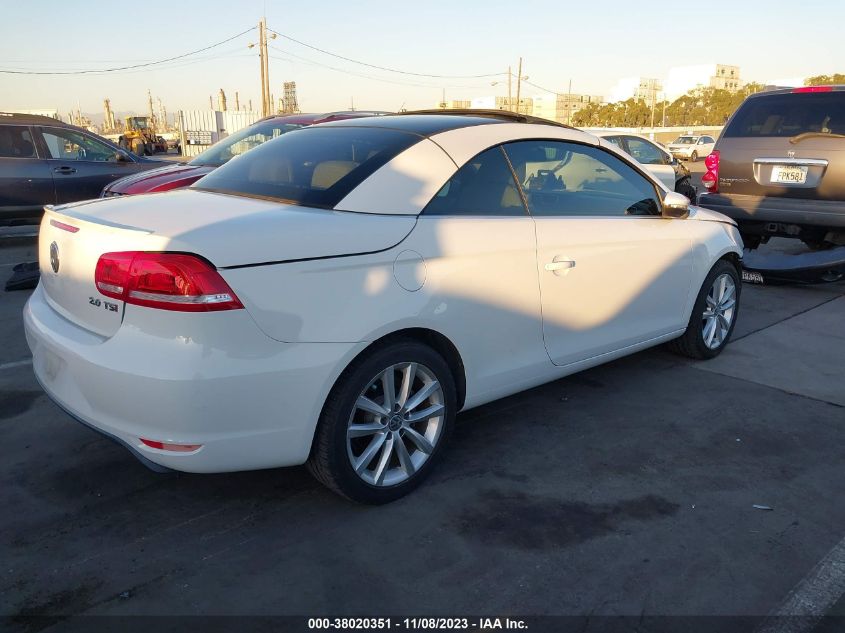 2015 Volkswagen Eos Komfort VIN: WVWBW8AH3FV005246 Lot: 38020351