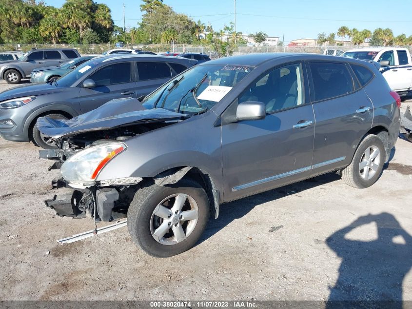 2013 Nissan Rogue S VIN: JN8AS5MT4DW542662 Lot: 38020474