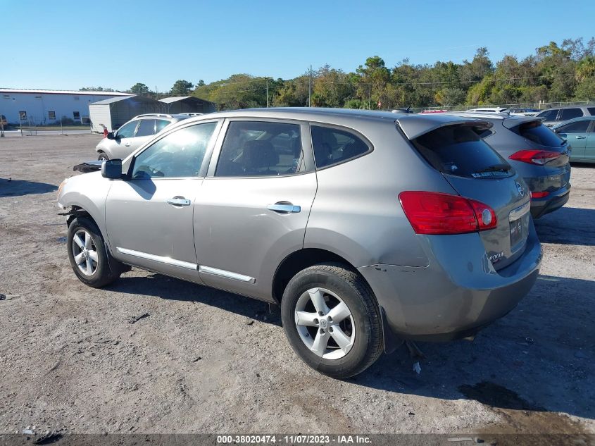 2013 Nissan Rogue S VIN: JN8AS5MT4DW542662 Lot: 38020474