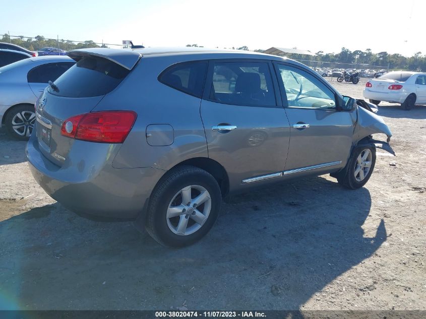 2013 Nissan Rogue S VIN: JN8AS5MT4DW542662 Lot: 38020474