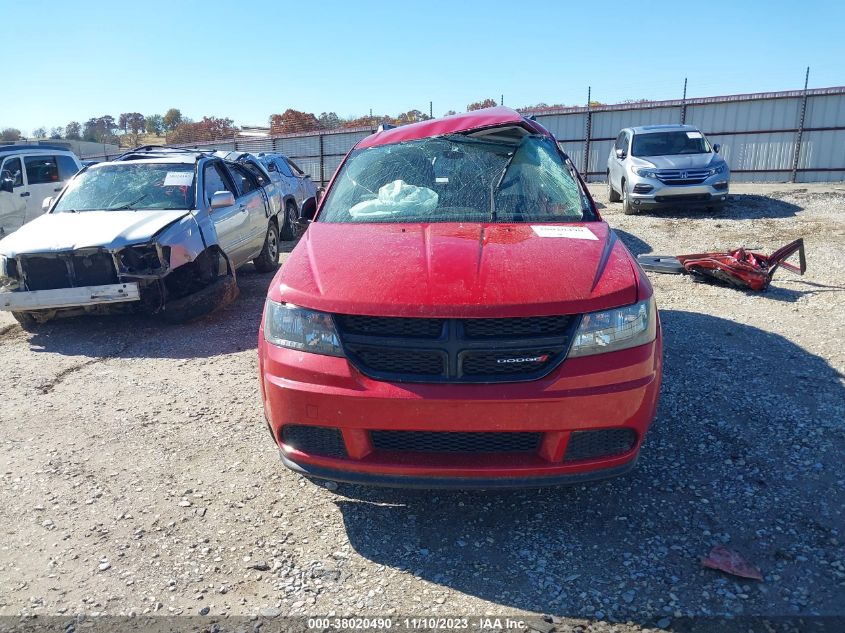 2018 Dodge Journey Se VIN: 3C4PDCAB3JT506575 Lot: 38020490