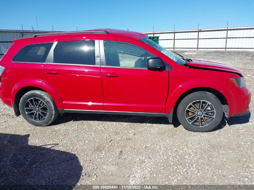 2018 Dodge Journey Se VIN: 3C4PDCAB3JT506575 Lot: 38020490