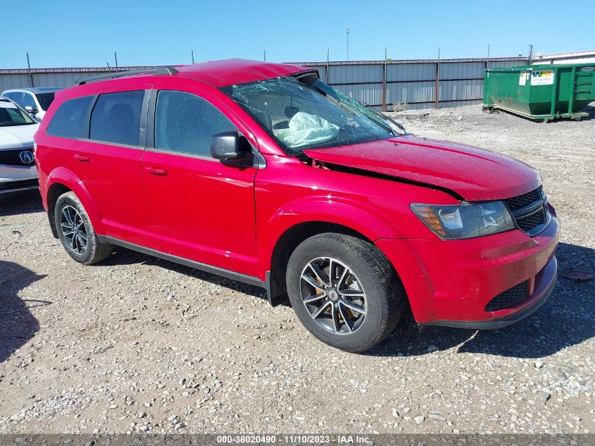 2018 Dodge Journey Se VIN: 3C4PDCAB3JT506575 Lot: 38020490