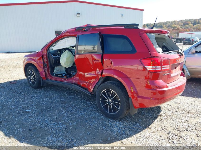 2018 Dodge Journey Se VIN: 3C4PDCAB3JT506575 Lot: 38020490