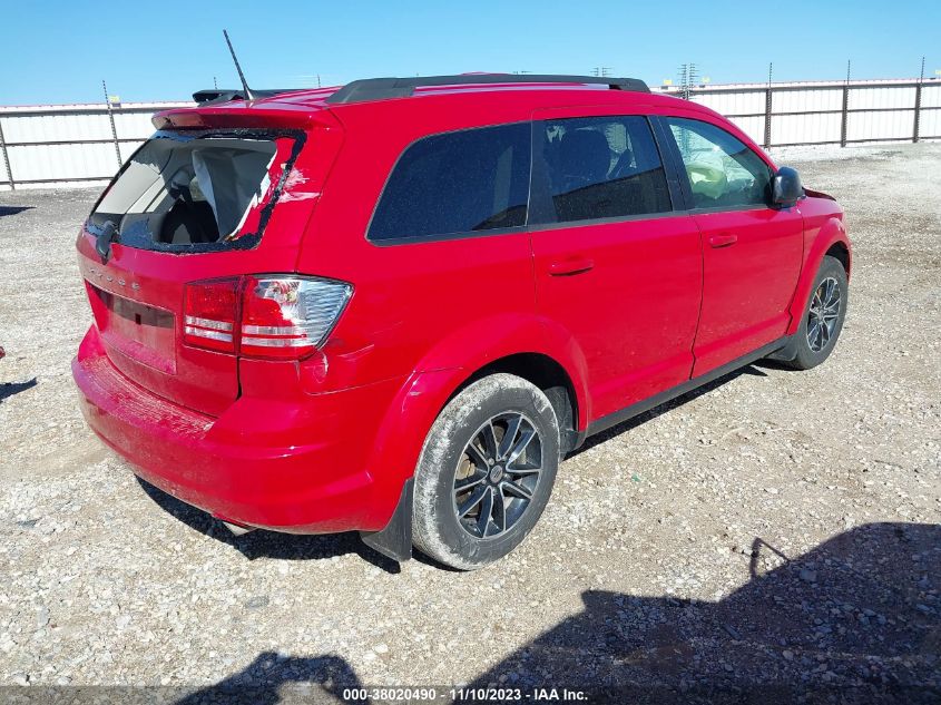 2018 Dodge Journey Se VIN: 3C4PDCAB3JT506575 Lot: 38020490