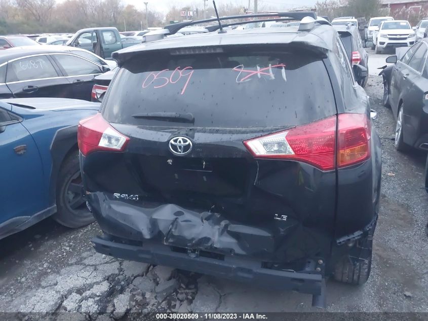 2014 Toyota Rav4 Le VIN: 2T3ZFREV9EW106769 Lot: 38020509