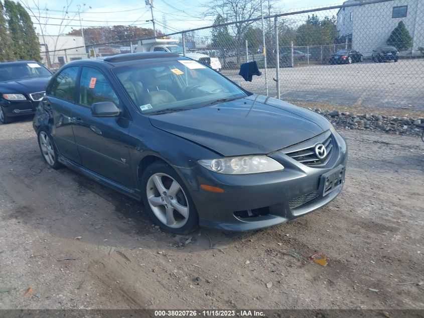 2004 Mazda Mazda6 S VIN: 1YVHP80DX45N89089 Lot: 38020726