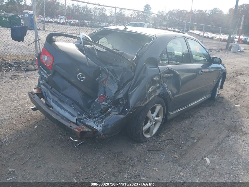 2004 Mazda Mazda6 S VIN: 1YVHP80DX45N89089 Lot: 38020726