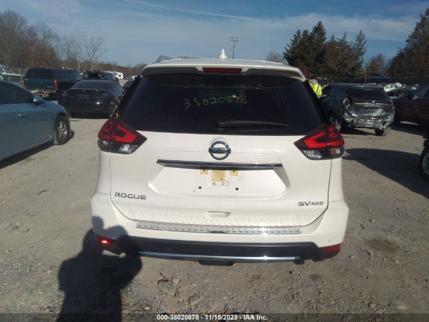 2020 Nissan Rogue Sv Intelligent Awd VIN: JN8AT2MVXLW134534 Lot: 38020878