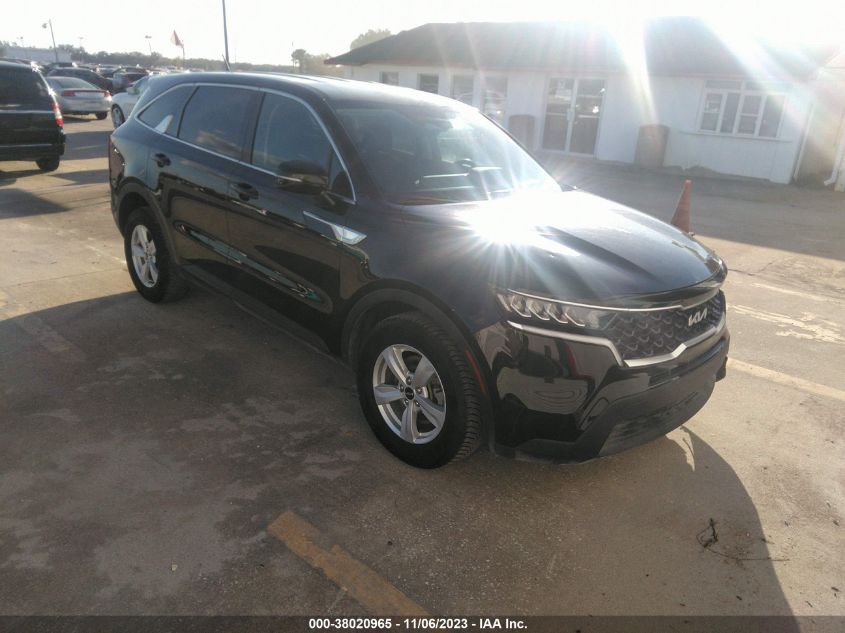 2022 Kia Sorento Lx VIN: 5XYRG4LCXNG138257 Lot: 38020965