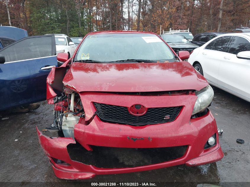 2010 Toyota Corolla S VIN: 2T1BU4EE8AC468851 Lot: 38021288