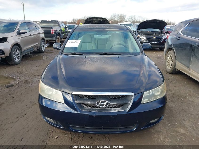 2006 Hyundai Sonata Gls V6/Lx V6 VIN: 5NPEU46F06H096740 Lot: 38021314