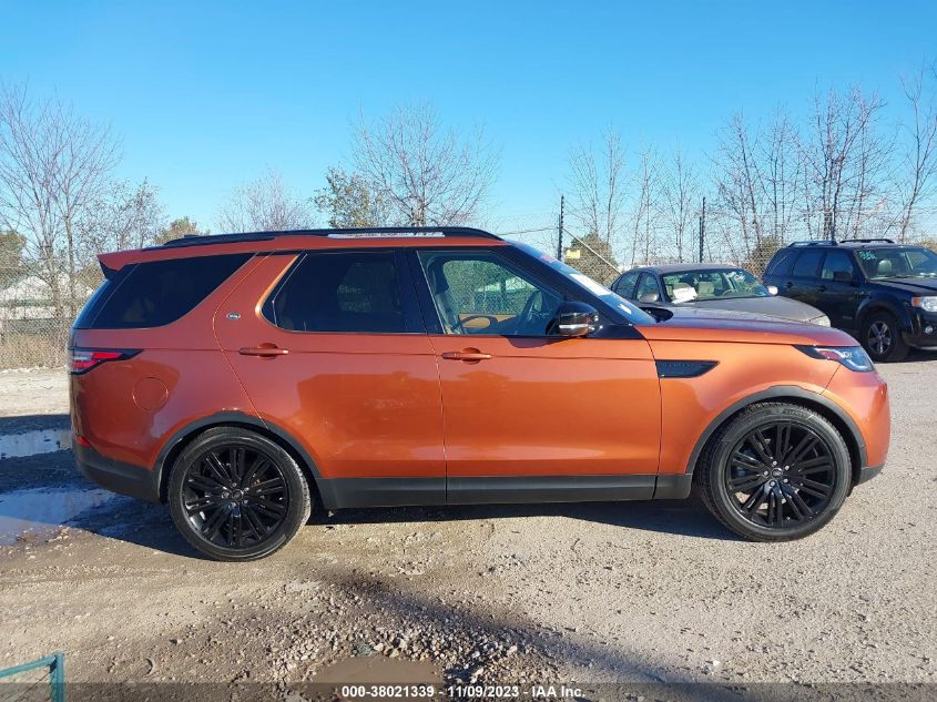 2019 Land Rover Discovery Hse Luxury VIN: SALRT2RK3KA085260 Lot: 38021339