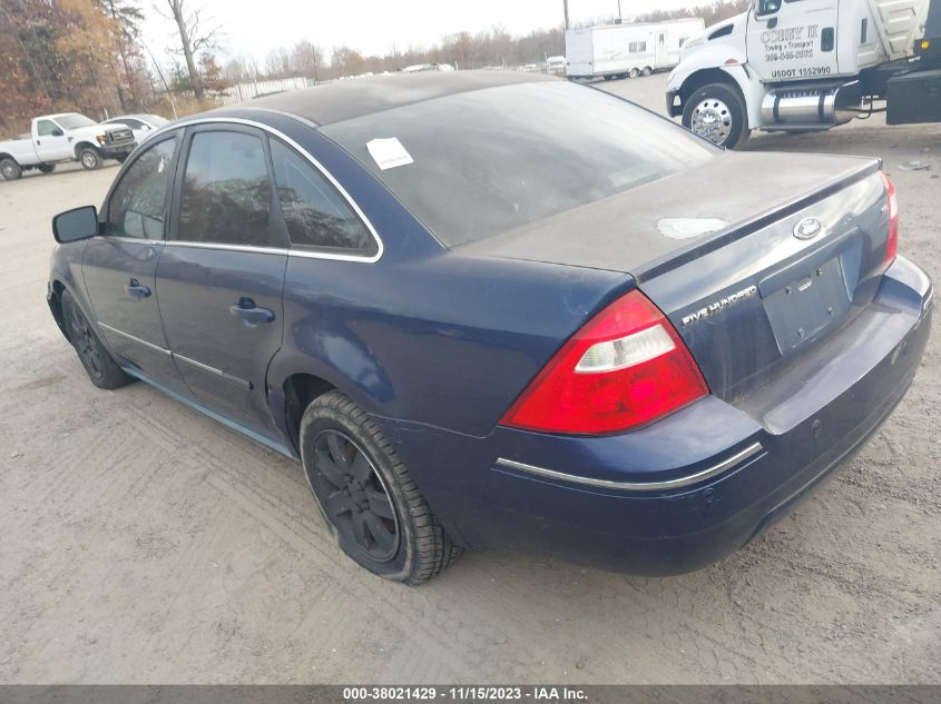 2005 Ford Five Hundred Sel VIN: 1FAFP24165G141079 Lot: 38021429