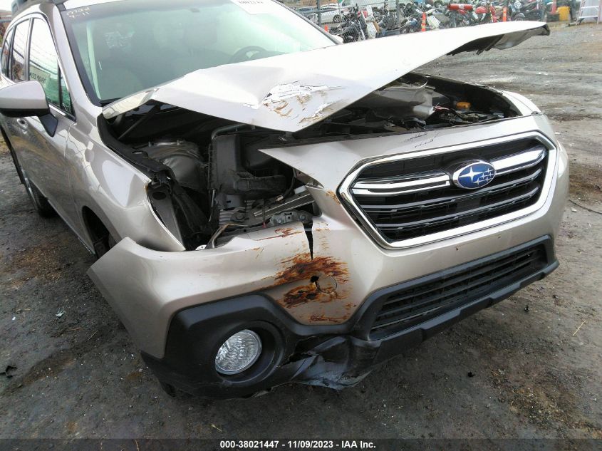 2018 Subaru Outback 2.5I Premium VIN: 4S4BSACCXJ3279144 Lot: 38021447