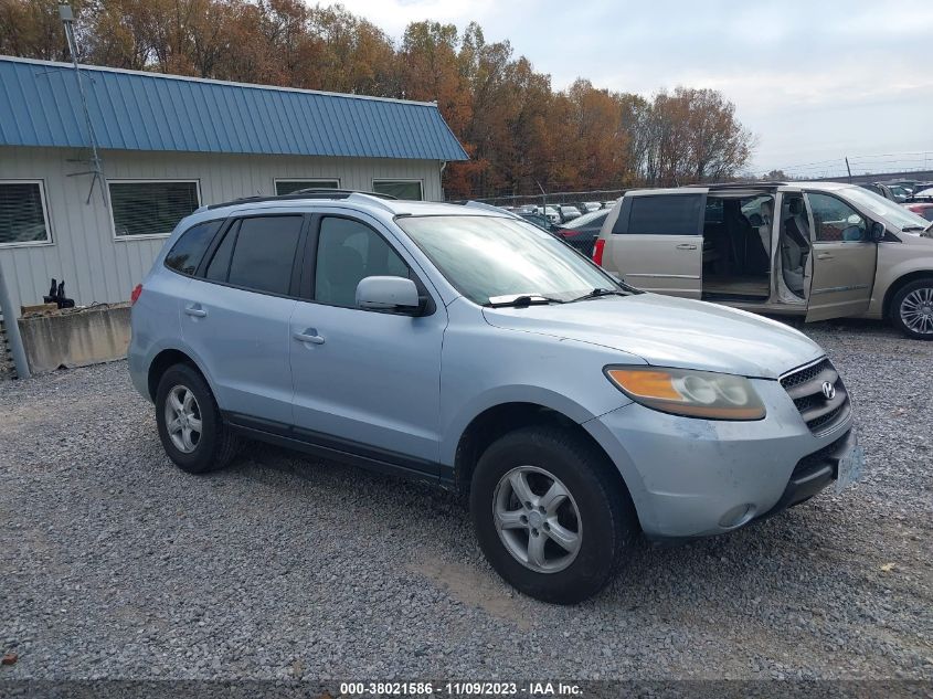 2007 Hyundai Santa Fe Gls VIN: 5NMSG13DX7H054893 Lot: 38021586