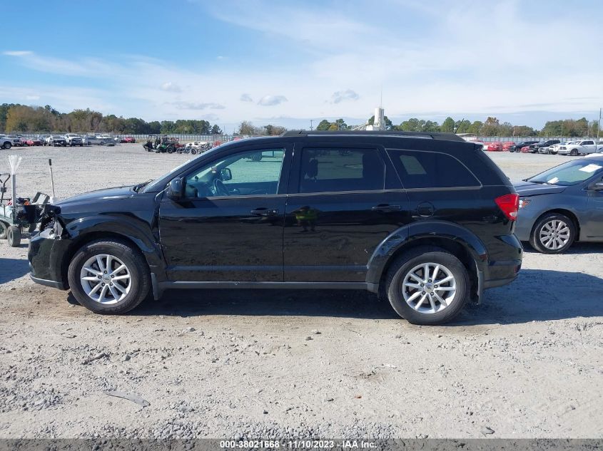 2018 Dodge Journey Sxt VIN: 3C4PDCBG2JT260306 Lot: 38021668