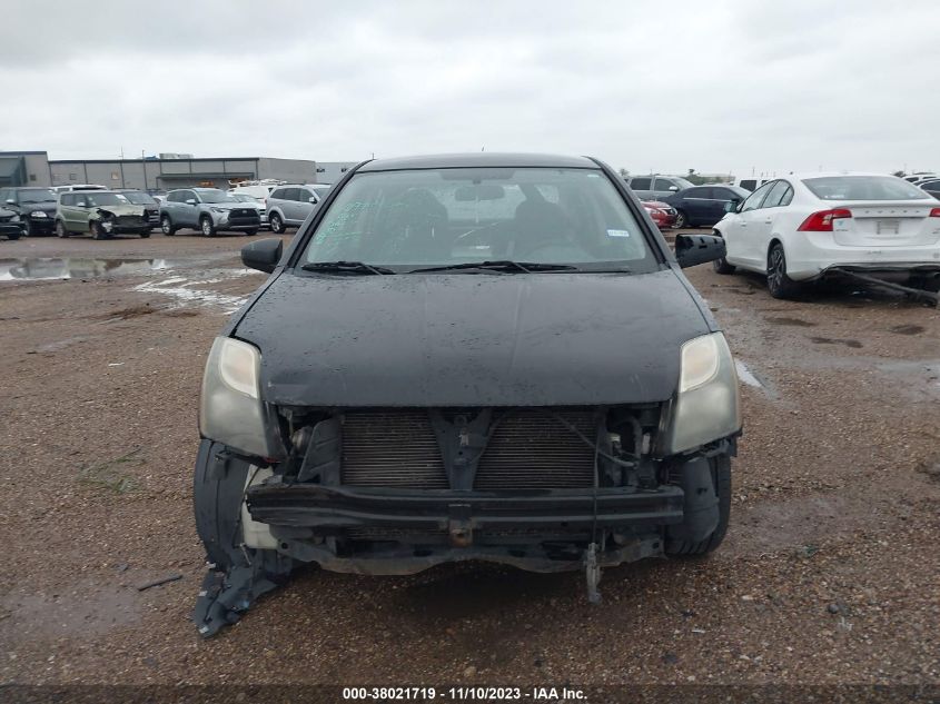 2010 Nissan Sentra 2.0Sr VIN: 3N1AB6AP9AL653124 Lot: 38021719