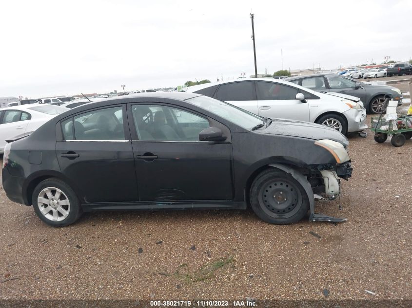 2010 Nissan Sentra 2.0Sr VIN: 3N1AB6AP9AL653124 Lot: 38021719