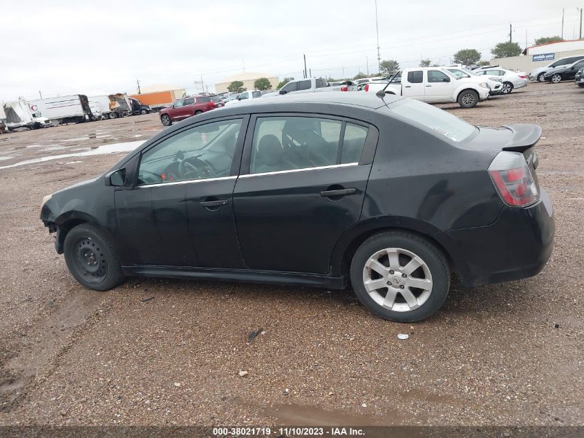 2010 Nissan Sentra 2.0Sr VIN: 3N1AB6AP9AL653124 Lot: 38021719