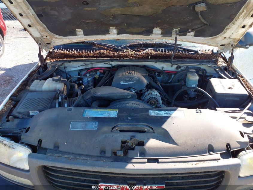 2001 GMC Sierra 1500 Sl VIN: 1GTEC19VX1Z305780 Lot: 38021720