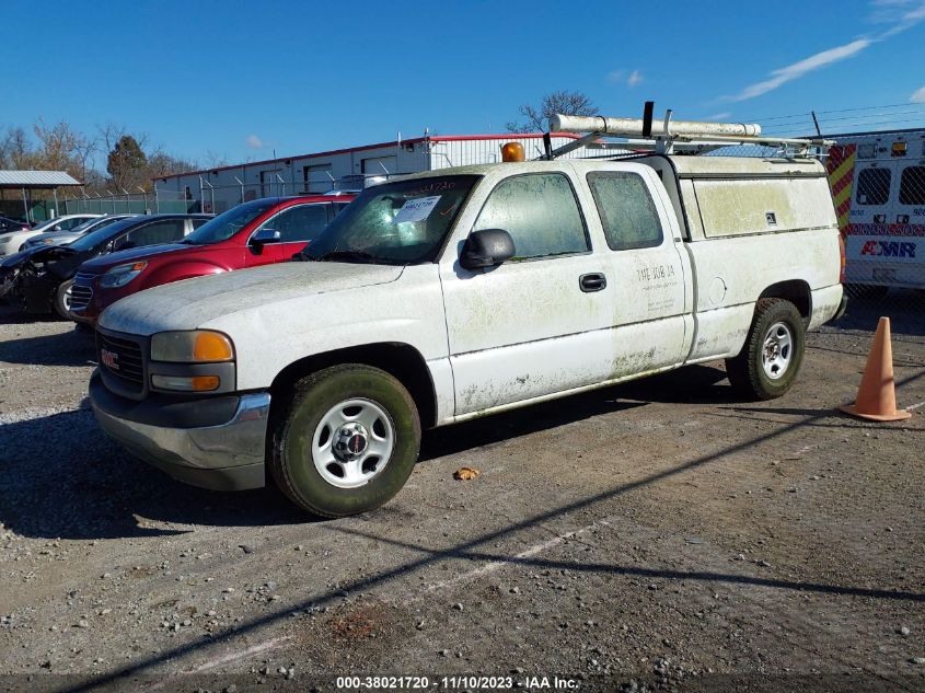 2001 GMC Sierra 1500 Sl VIN: 1GTEC19VX1Z305780 Lot: 38021720