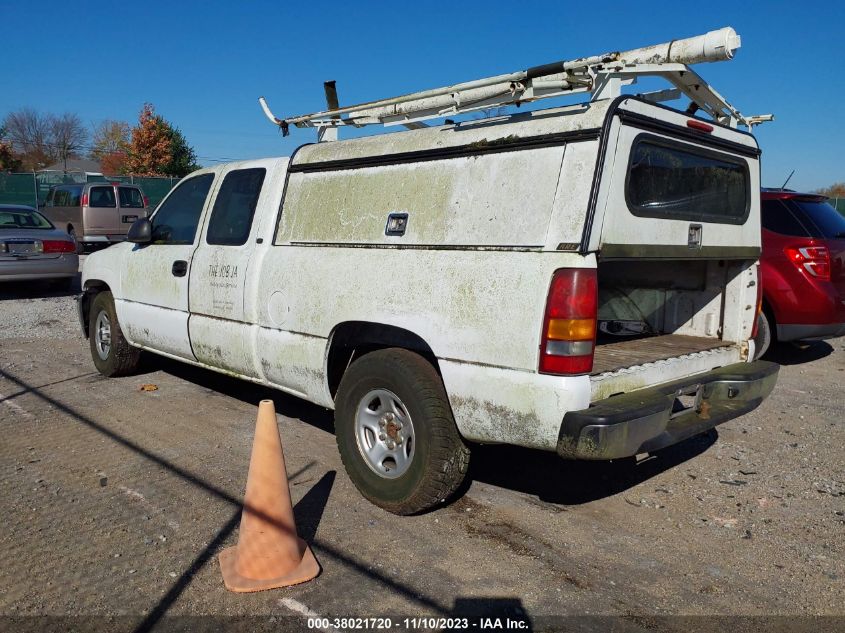 2001 GMC Sierra 1500 Sl VIN: 1GTEC19VX1Z305780 Lot: 38021720