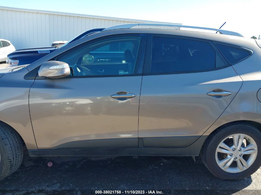 2013 Hyundai Tucson Gls VIN: KM8JU3ACXDU702629 Lot: 38021758