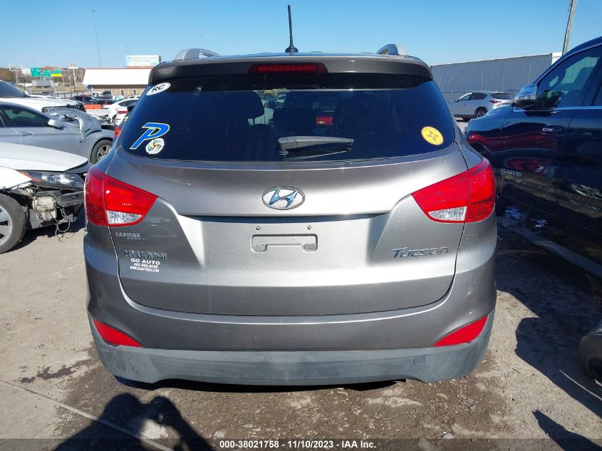 2013 Hyundai Tucson Gls VIN: KM8JU3ACXDU702629 Lot: 38021758