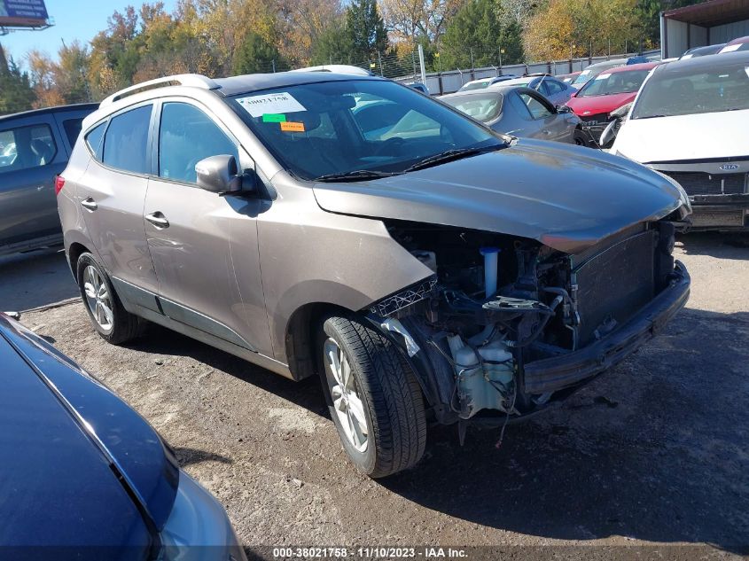 2013 Hyundai Tucson Gls VIN: KM8JU3ACXDU702629 Lot: 38021758