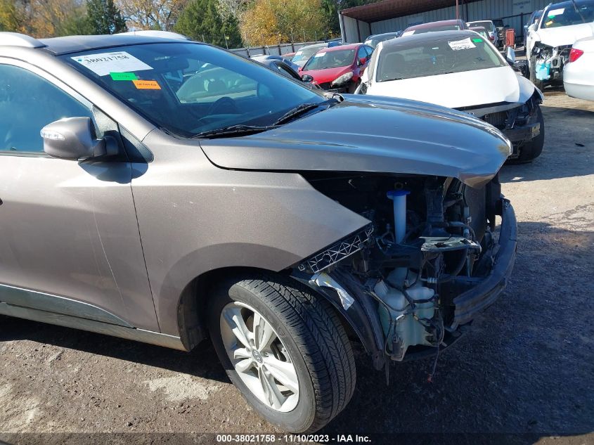 2013 Hyundai Tucson Gls VIN: KM8JU3ACXDU702629 Lot: 38021758