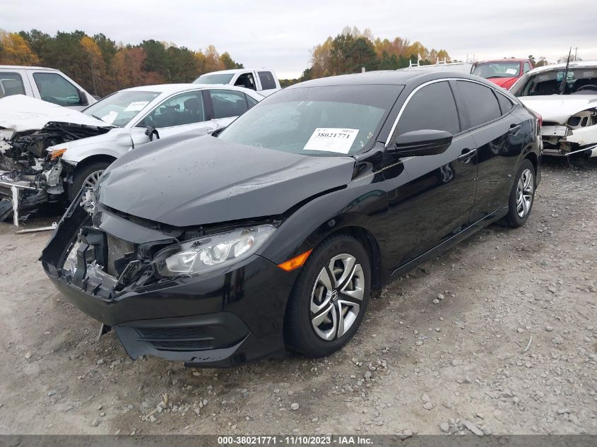 2018 Honda Civic Lx VIN: 2HGFC2F58JH539268 Lot: 38021771