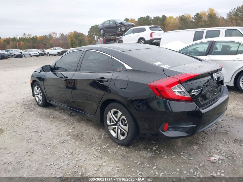 2018 Honda Civic Lx VIN: 2HGFC2F58JH539268 Lot: 38021771