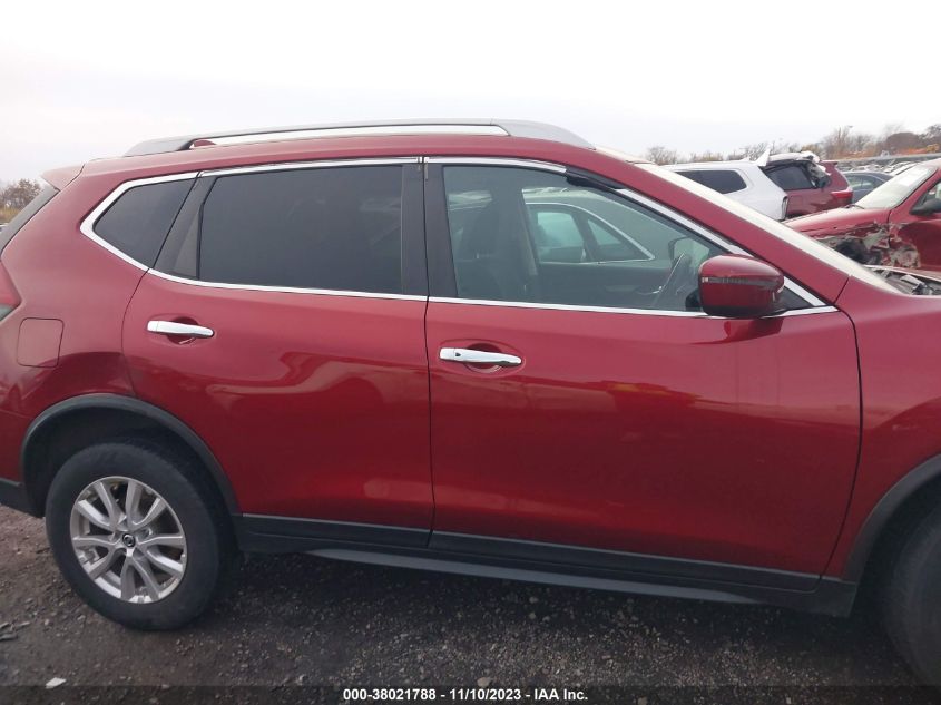 2018 Nissan Rogue Sv VIN: 5N1AT2MV1JC752055 Lot: 38021788