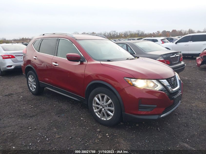 2018 Nissan Rogue Sv VIN: 5N1AT2MV1JC752055 Lot: 38021788