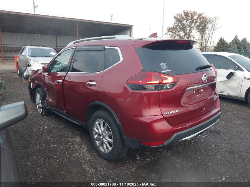 2018 Nissan Rogue Sv VIN: 5N1AT2MV1JC752055 Lot: 38021788