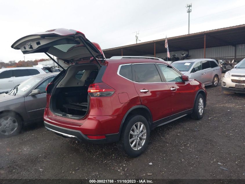 2018 Nissan Rogue Sv VIN: 5N1AT2MV1JC752055 Lot: 38021788