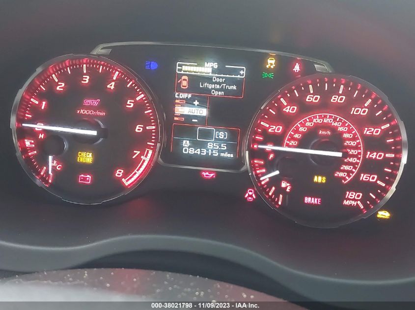 2015 Subaru Wrx Sti VIN: JF1VA2L66F9813559 Lot: 43417201