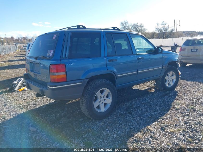 1994 Jeep Grand Cherokee Se VIN: 1J4GZ68S8RC244224 Lot: 38021801