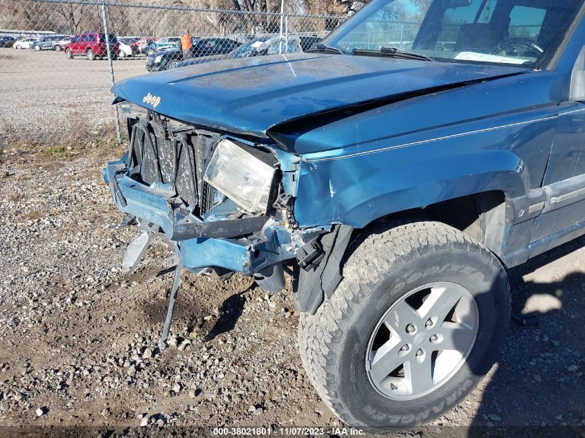 1994 Jeep Grand Cherokee Se VIN: 1J4GZ68S8RC244224 Lot: 38021801