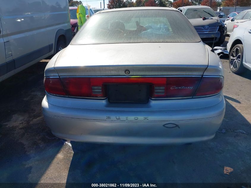 2005 Buick Century Custom VIN: 2G4WS52J551158901 Lot: 38021862