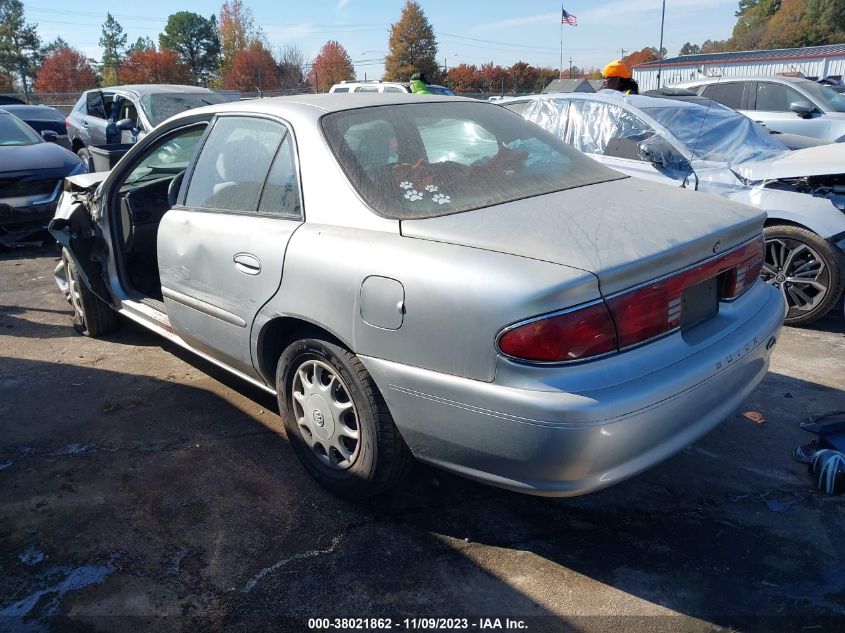 2005 Buick Century Custom VIN: 2G4WS52J551158901 Lot: 38021862