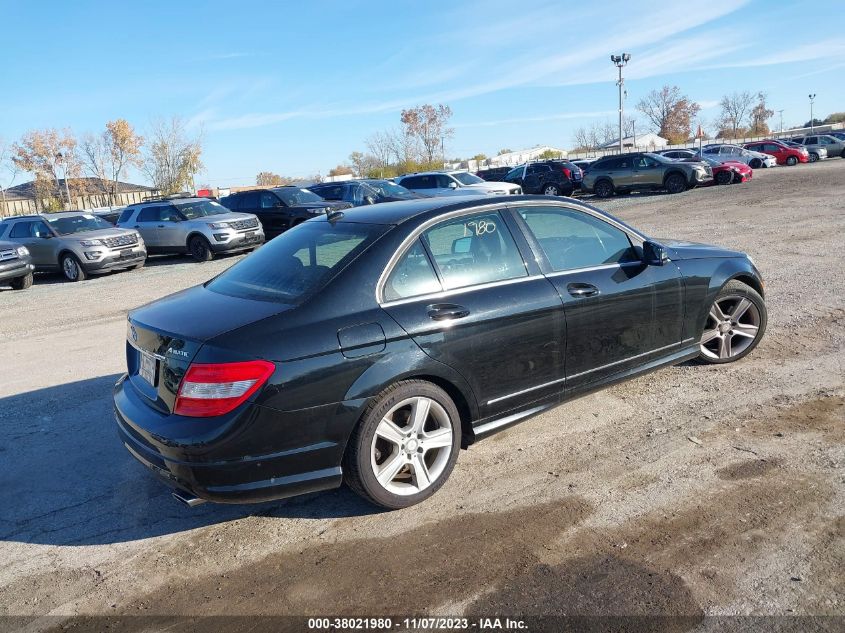 2010 Mercedes-Benz C-Class C 300 VIN: WDDGF8BBXAF453704 Lot: 38021980